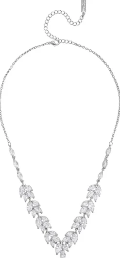 Schmuckset - Zirconia Leaves