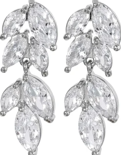 Schmuckset - Zirconia Leaves