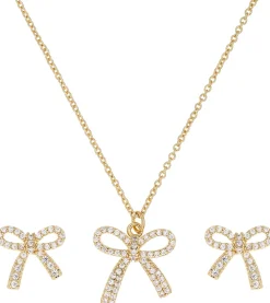 Set - Zirkonia Bow