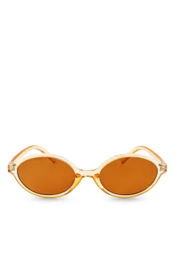 Sonnenbrille - Beige Oval