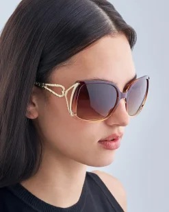 Sonnenbrille - Brown Details