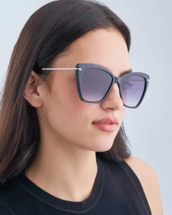 Sonnenbrille - Sharp Black
