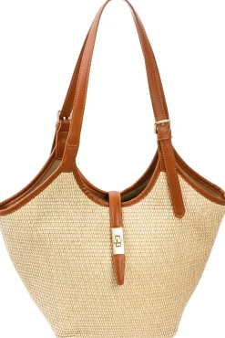 Tasche - Beige Straw