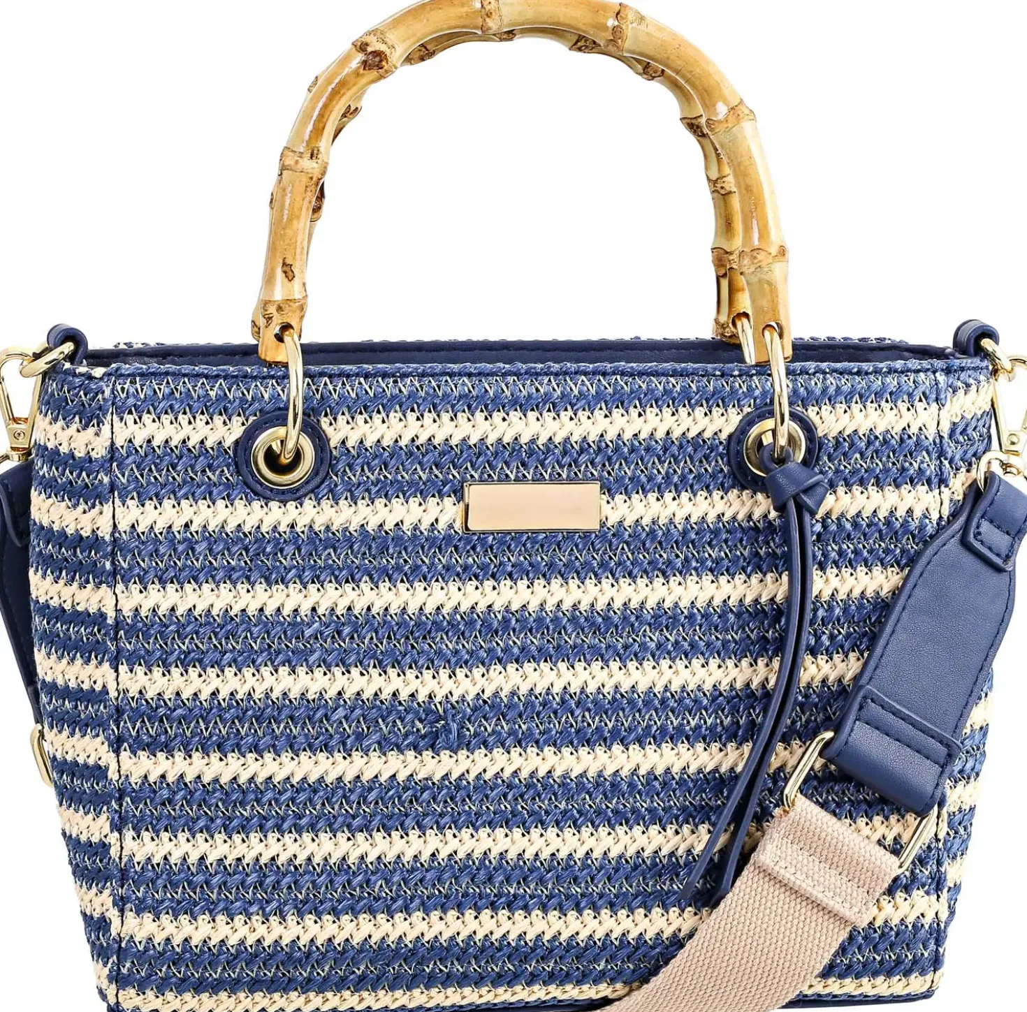 Tasche - Blue Bamboo