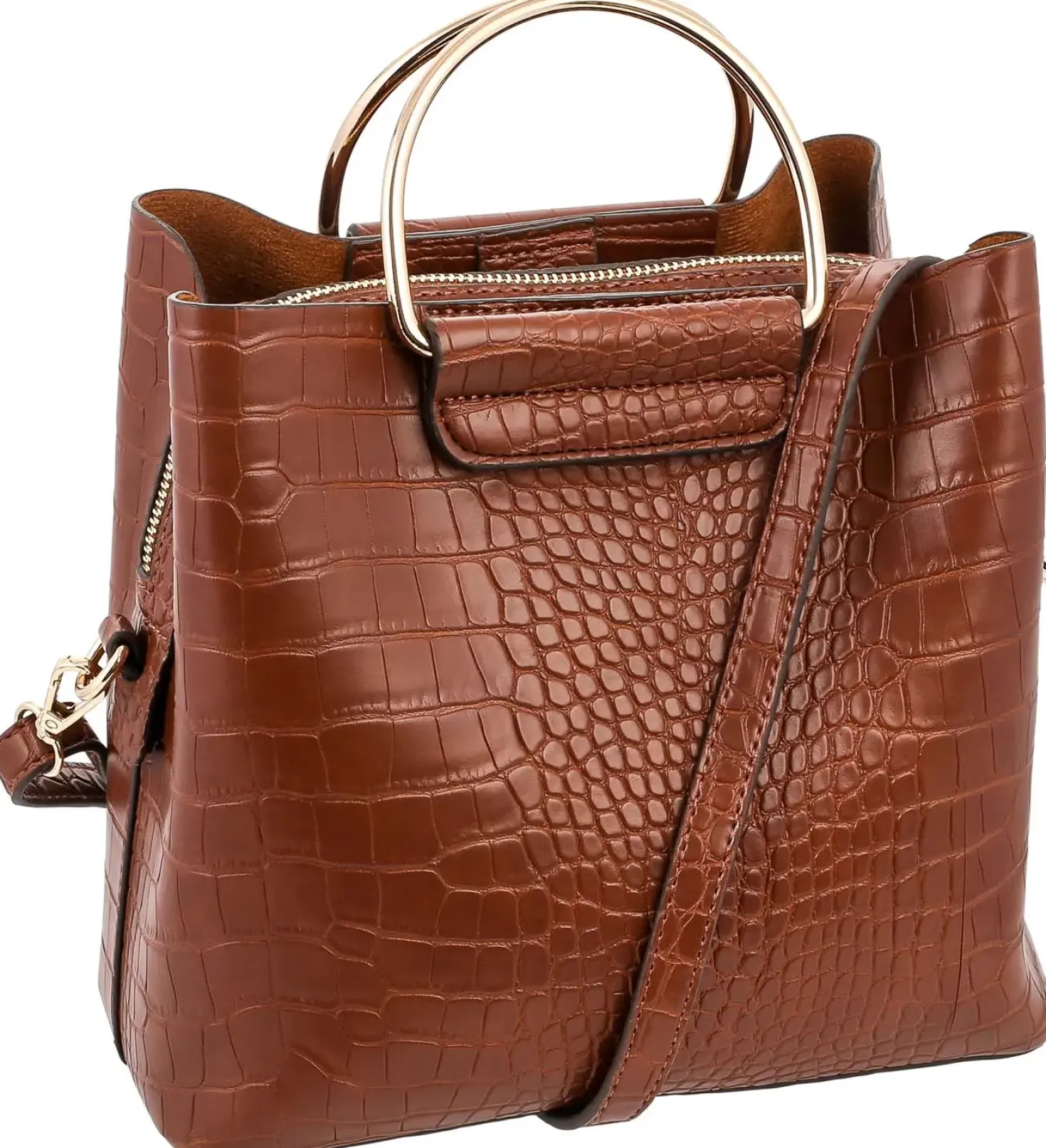 Tasche - Brown Croco