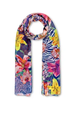 Tuch - Bloomy Navy