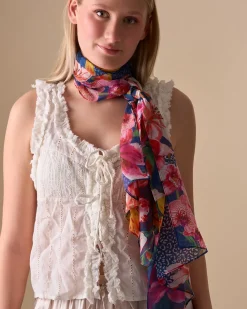 Tuch - Bloomy Navy