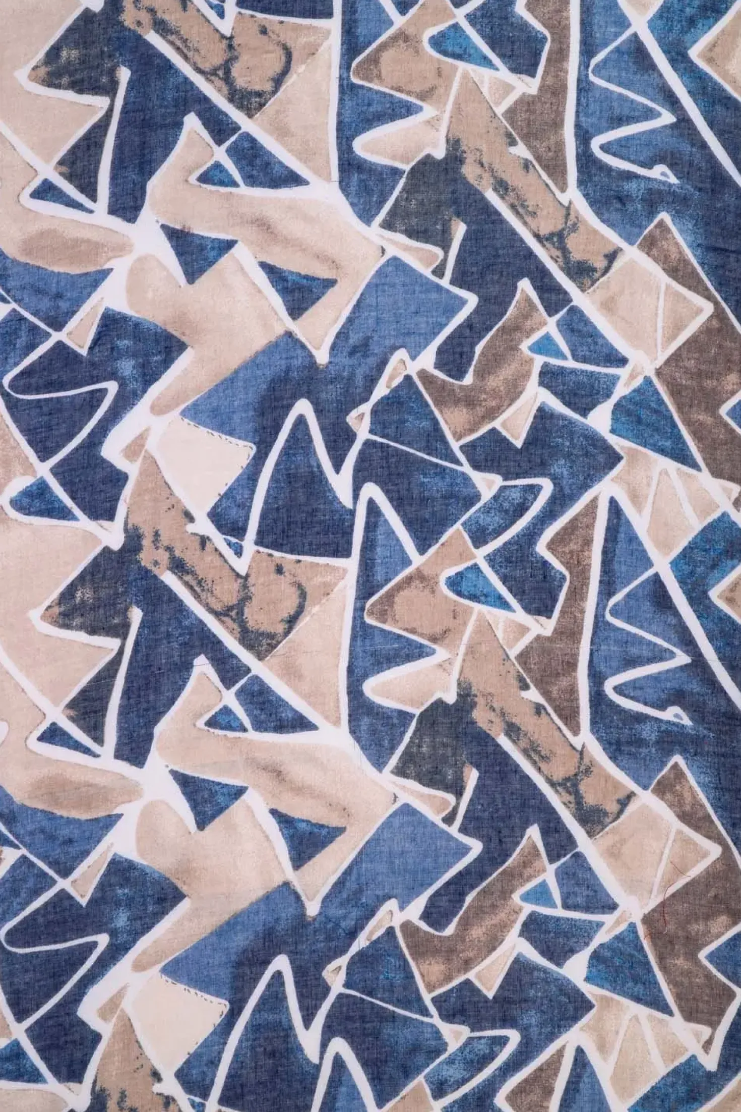 Tuch - Blue Aztec