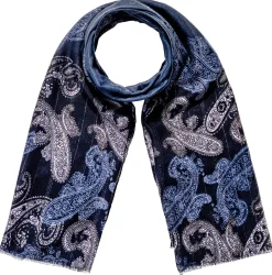 Tuch - Blue Paisley