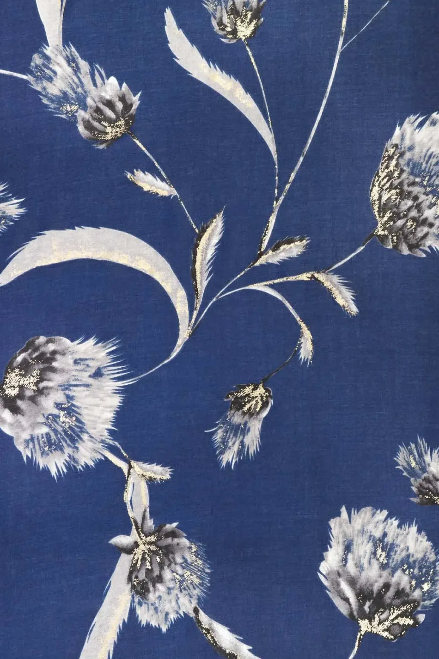 Tuch - Floral Navy