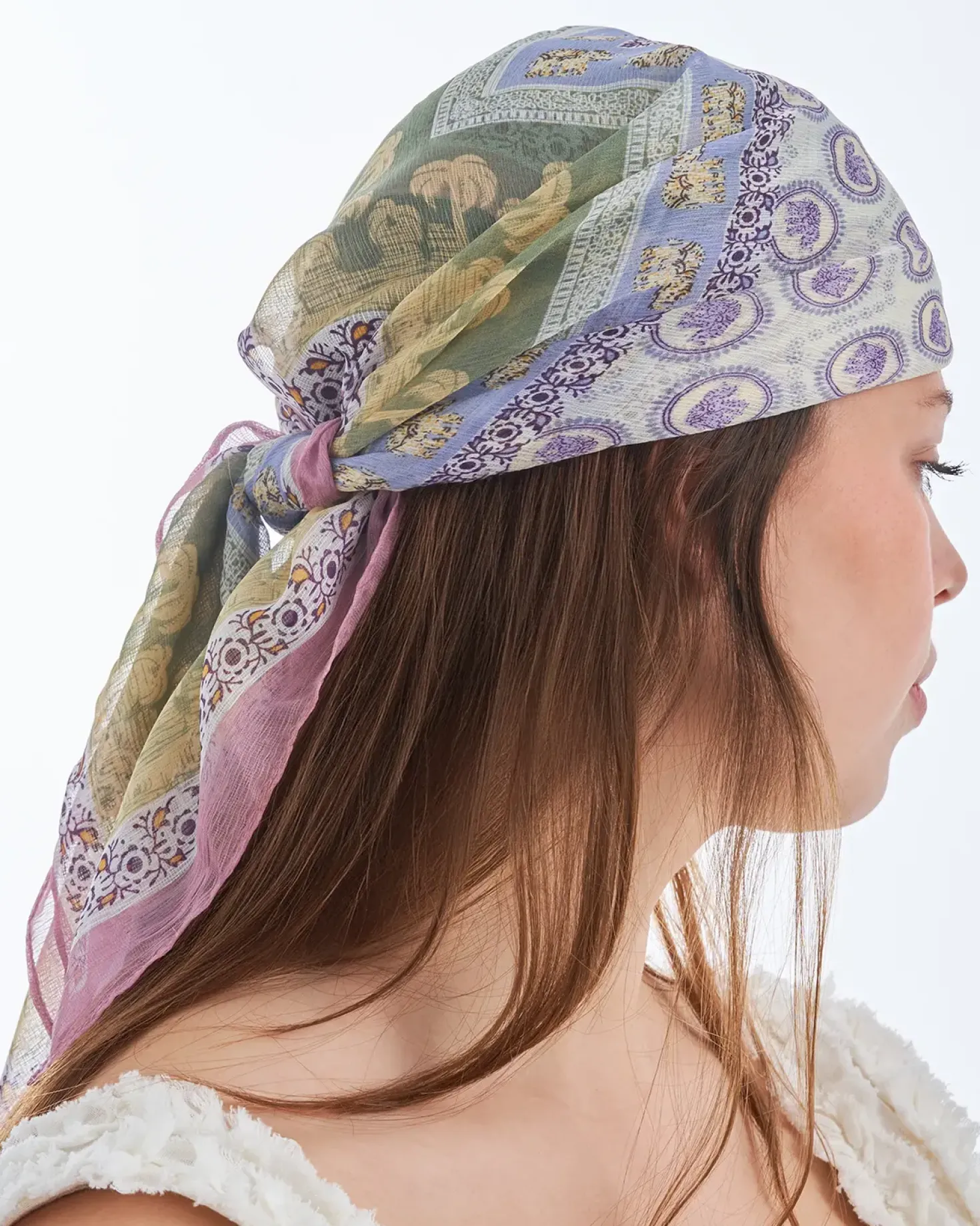 Tuch - Purple Boho