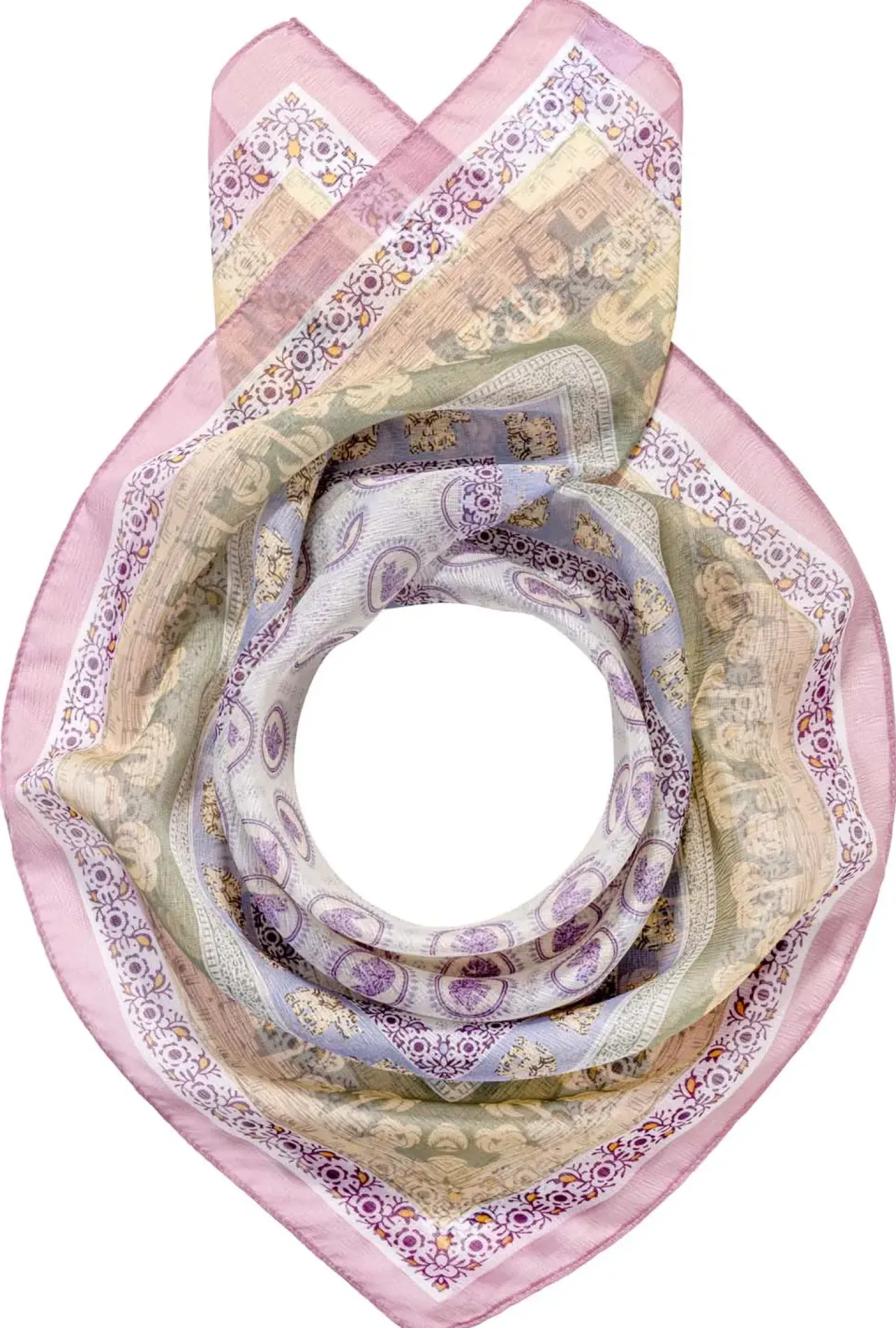 Tuch - Purple Boho